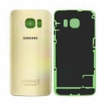 Tagakaas Samsung G925F S6 Edge Gold Platinum (ilma kaamera l&auml;&auml;tseta) originaal (kasutatud, Grade B)