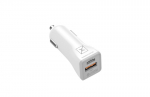 Autolaadija MX KAPPA 18W PD+QC, USB-A+C valge