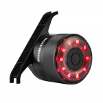 Rockbros Q1 tagumine jalgrattatuli 7 v&auml;rvi LED + USB-C - USB-A kaabel - must