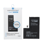 AmpSentrix Basic aku iPhone 14 Pro Max jaoks (suure mahutavusega 4750 mAh)