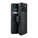 SBS Wallet Classic Mag &uuml;mbris mudelile iPhone 18 Pro Max, rahakoti ja alusega, &uuml;hildub MagSafe'iga &ndash; must