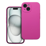 &Uuml;mbris Silikoon 2mm jaoks IPHONE 15 roosa