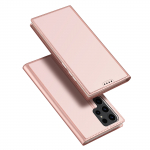 Dux Ducis Skin Pro &uuml;mbris jaoks Samsung S24 Ultra with flap - roosa