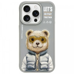 NIMMY &uuml;mbris COOL&CUTE 2.0 Bear jaoks IPHONE 15 Pro hall