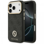 Guess 4G Strass Logo MagSafe &uuml;mbris jaoks iPhone 17 Pro - must