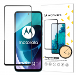 Wozinsky Full Glue eriti tugev raamiga karastatud t&auml;isekraanikaitseklaas Motorola Moto G71 5G-le, sobib &uuml;mbrisega, must