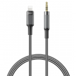 XO audio kabelis NB-R279A Lightning - jack 3,5 mm 1,0 m juodas