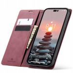 Spacecase piniginės dėklas iPhone 14 Pro raudonas