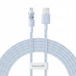 Baseus Gem USB ir IP 2,4A greitojo įkrovimo kabelis 2 m Mėlyna
