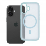 &Uuml;mbris iPhone 16 Flexline Mag Cover, &uuml;hilduv MagSafe-ga, roheline