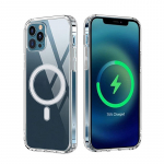 P&otilde;rutuskindel 1,5 mm Mag &uuml;mbris iPhone 17 Pro 6,3" / iPhone 18 Pro 6,3" l&auml;bipaistev, suure avaga