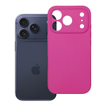 Kaitse&uuml;mbris seadmele iPhone 18 Pro / 17 Pro: Silicone 2 mm, kaamerakaitsega, v&auml;rv: roosa