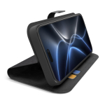 SBS Wallet Smart &uuml;mbris mudelile iPhone 18 Pro, rahakoti ja alusega &ndash; must