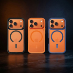 ROAR case MAG BUMPER compatible with MagSafe for IPHONE 18 Pro / 17 Pro navy blue