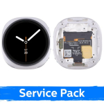 LCD Display Compatible With Samsung L335 / L330 Watch 8 40mm with Frame / Silver/ (Service Pack)