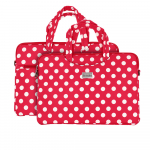 Wonder Briefcase Laptop 15-16 inches punane polka-dot