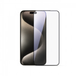 Joyroom JR-MLG0278 2.5D HD Dustproof Karastatud klaas with must Frame jaoks iPhone 15 Plus/16 Plus