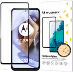 Wozinsky Full Glue Moto G51 t&auml;isekraani karastatud klaas musta raamiga