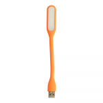 Mini LED lempa silikoninė USB oranžinė