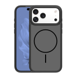 Frame Thin Mag dėklas for iPhone 17 Pro 6,3" juodas