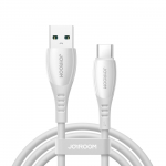 Joyroom S-A59 Vibrant Series 3A USB-A - USB-C kaabel 1.2m - valge