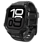 SPIGEN RUGGED ARMOR &ldquo;PRO&rdquo; V2 APPLE WATCH 10 / 11 (42 MM) matinis juodas