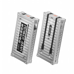 WEKOME WP-339 Container Series akupank, 10000 mAh, PD 20 W + QC 22,5 W, sisseehitatud USB-C- ja Lightning-kaablitega, h&otilde;bedane