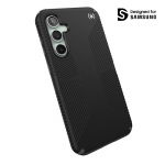 Speck Presidio2 Grip &uuml;mbris seadmele Samsung Galaxy S23 FE, Black / Slate Grey v&auml;rvitoonis