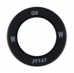 Samsung S906 S22 Plus kameros stikliukas Black (lens Wide) 1pcs (service pack)