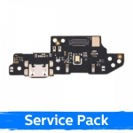 Laadimisport &uuml;hilduv Xiaomi Redmi 9A / 9AT / 9C paindkaabliga / Plata (Service Pack)