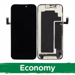 Ekranas skirtas iPhone 17 Pro Max juodas (INCELL / Economy) /*Removable IC*/