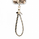 Crong Phone Charm telefonirihm universaalse &uuml;mbriseadapteriga, Black Twist