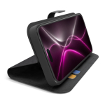 SBS Wallet Smart &uuml;mbris mudelile iPhone 18 Pro Max, rahakoti ja alusega &ndash; must