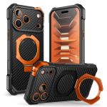 Supcase UB Grip Mag MagSafe Aramid iPhone 18 Pro Max / 17 Pro Max &uuml;mbris, must-oranž