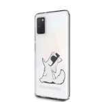 Karl Lagerfeld Choupette Fun &uuml;mbris Samsung Galaxy A31 jaoks - L&auml;bipaistev