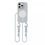 Tech-Protect MagNecklace MagSafe &Uuml;mbris with Lanyard jaoks iPhone 16 Pro Max - hall