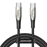 Joyroom Star-Light Series SA27-CC5 USB-C / USB-C kaabel 100W 1.2m - must