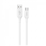 Dudao L2sT USB-A - USB-C 6A Kaabel 1.2m - valge