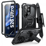 Supcase iBlason ArmorBox Clip Mag MagSafe &Uuml;mbris for Samsung Galaxy S26 Ultra - must