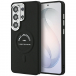 Karl Lagerfeld dėklas Embossed Ring RSG Logo MagSafe Samsung Galaxy S26 Ultra juodas