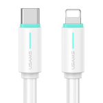 USAMS Laidas USB-C/Lightning 1m SJ735 30W baltas YU Series SJ735USB02 (US-SJ735)
