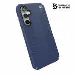 Speck Presidio2 Grip &uuml;mbris seadmele Samsung Galaxy S23 FE, Coastal Blue / Dust Grey v&auml;rvitoonis
