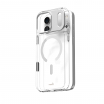 Moshi iGlaze MagSafe &uuml;mbris seadmele iPhone 17 Pro Max, Luna Silver v&auml;rvitoonis