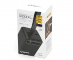 I&scaron;orinė baterija POWER BANK Platinet 50000mAh (1xUSB; 1xType-C; QC3.0 20W) juoda