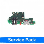 Charging Port &Uuml;hildub Huawei P Smart 2019 koos Flex / Plata (Service Pack)