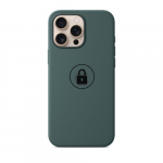 Dėklas "Silicone Case v2" iPhone 16 Pro Max / Ežero žalias / pakuotėje