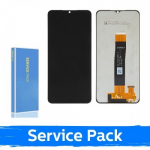 LCD ekranas suderinamas su Samsung A326 A32 5G (CDOT) juodas (Service Pack / Aftermarket)(NF versija)