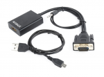 Gembird A-VGA-HDMI-01 video cable adapter 0.15 m HDMI Type A (Standard) VGA (D-Sub) must