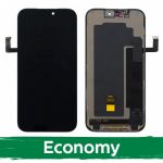 Ekranas skirtas iPhone 17 Pro juodas (INCELL / Economy) /*Removable IC*/
