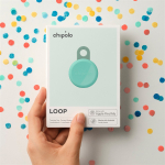 Chipolo LOOP &ndash; laetav Bluetooth-j&auml;lgimisseade silikoonrihmaga iOS-i ja Androidi jaoks, v&auml;rv: mint